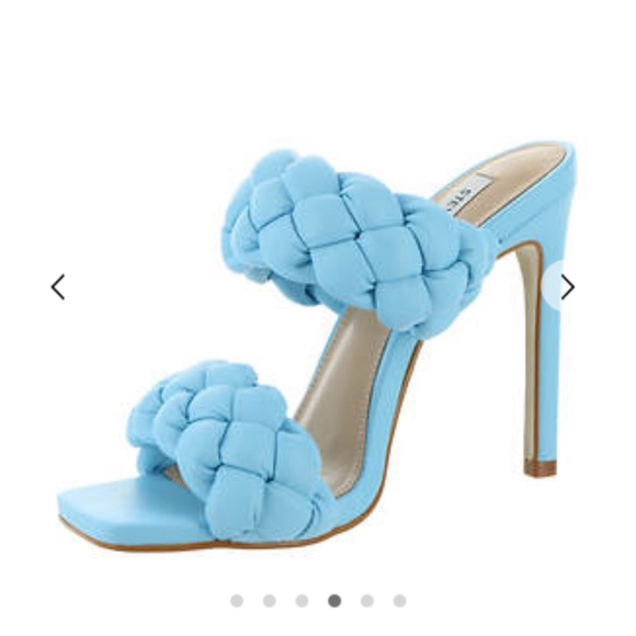 Steve Madden kenley pump sandal in baby blue - Picture 1 of 3
